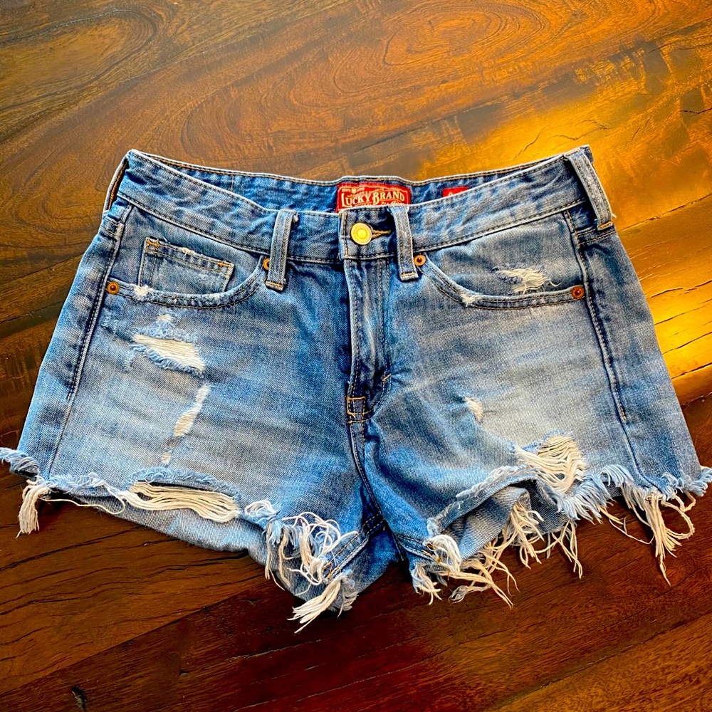 Boyfriend jeans shorts